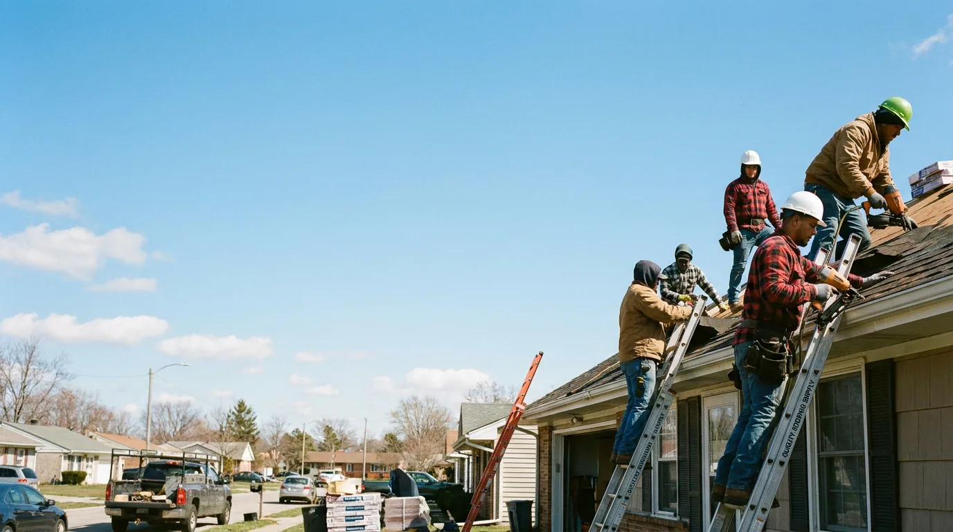 Roofing in Ingraham, IL near me